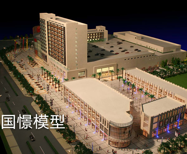 玉门市建筑模型